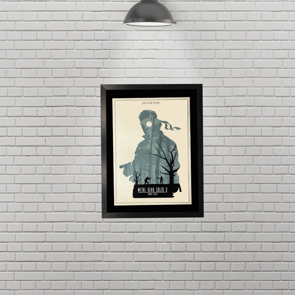 Metal Gear Solid 3 Snake Eater Poster