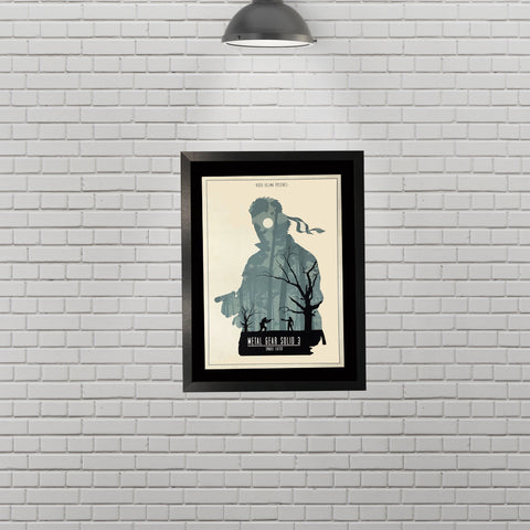 Metal Gear Solid 3 Snake Eater Poster