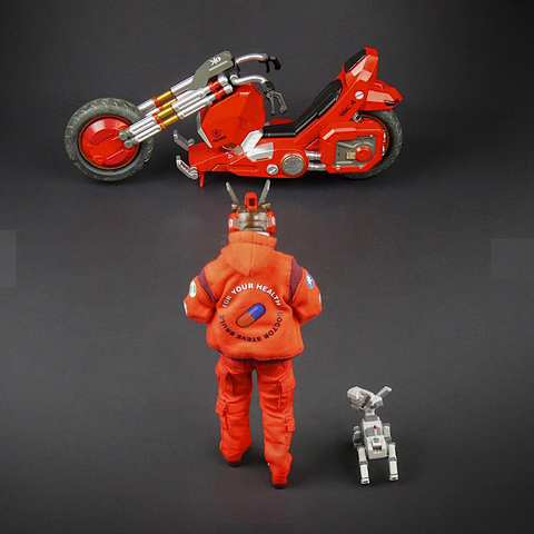 TEQ63 OTOMO 1/12 DELUXE FIGURE SET MIDDLE EAST SHARED EXCLUSIVE (DEVIL TOYS X QUICCS): Signed by QUICCS