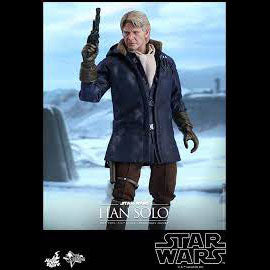 Hot Toys MMS 374 Star Wars : TFA – Han Solo – Hot Toys Complete Checklist ( opened item )