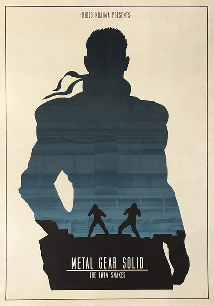 Metal Gear Solid the Twin Snakes Poster