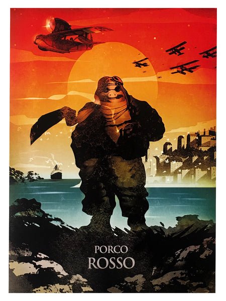 Porco Rosso Poster by Albert Cagnef