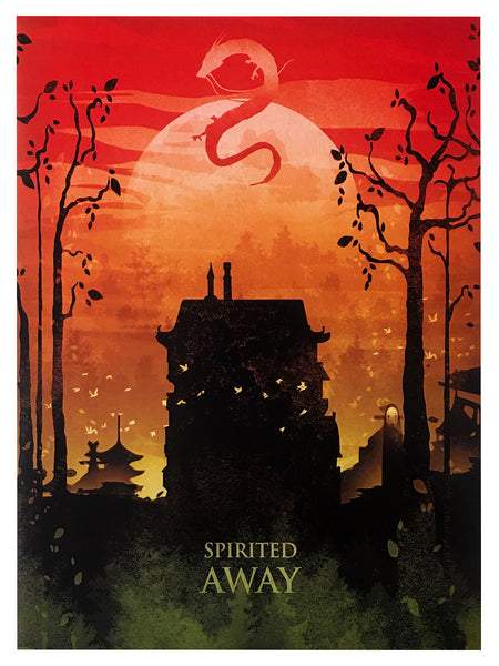 Spirited away Poster by Albert Cagnef