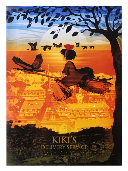 Kiki's Delivery Service Poster by Albert Cagnef
