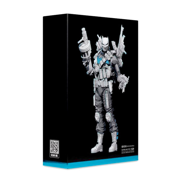 Dark Nights: Metal DC Multiverse The Grim Knight BBTS Exclusive Limited Black & White Accent Edition Figure