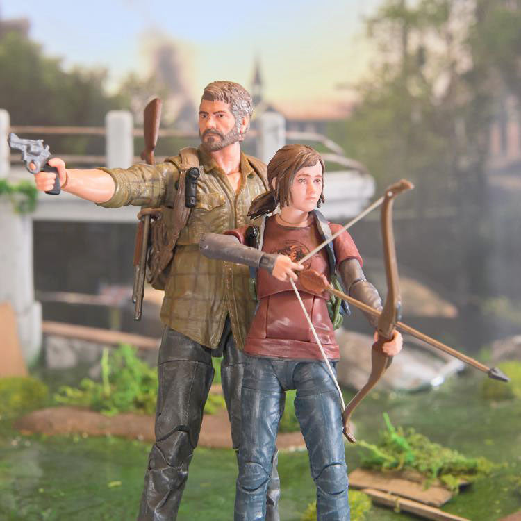 The Last of Us The Shapes Collection Joel & Ellie 6" Action Figure Two-Pack