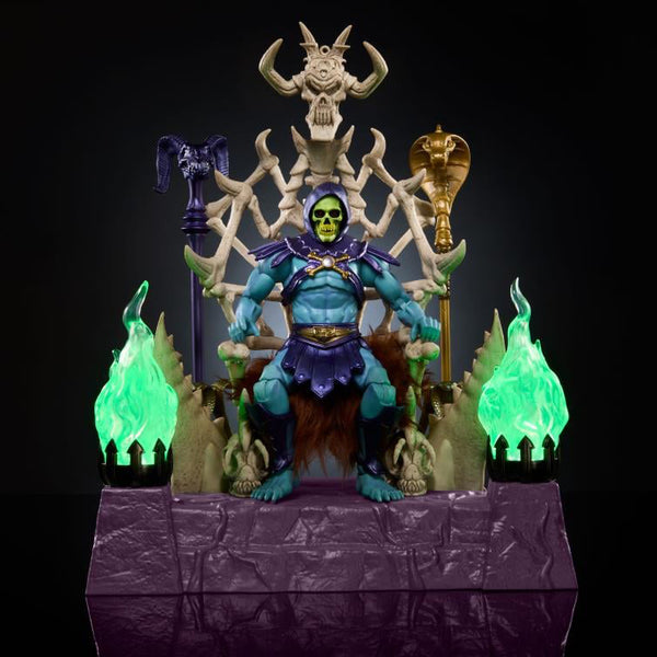 Masters of the Universe Masterverse Skeletor with Havoc Throne