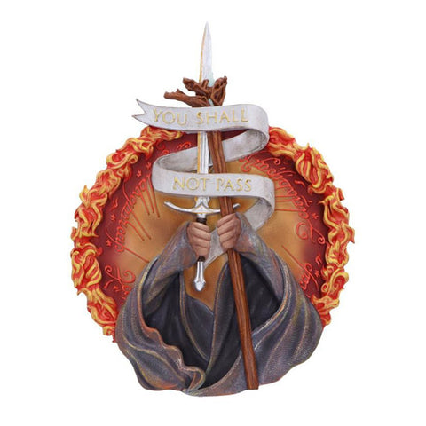 The Lord of the Rings You Shall Not Pass Wall Plaque
