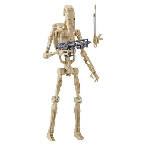 The Black Series 6" Battle Droid (Phantom Menace) ( Opened Item ) damaged box