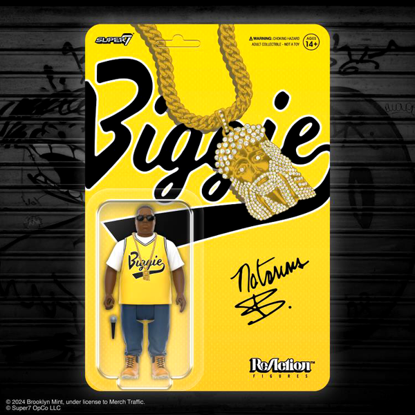 The Notorious B.I.G. ReAction Biggie (Yellow Jersey Ver.) Figure