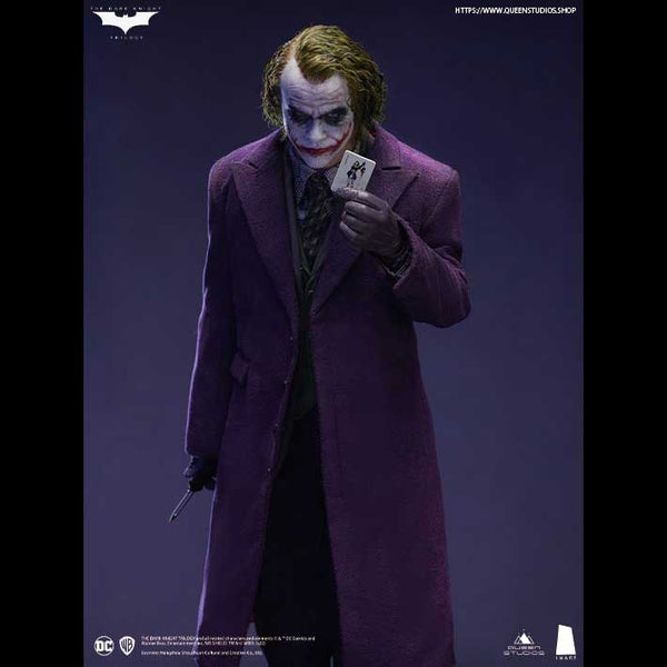 Queen Studios InArt The Dark Knight Joker (Heath Ledger) 1/6 Action Figure Twin Pack Sculpture Hair Ve