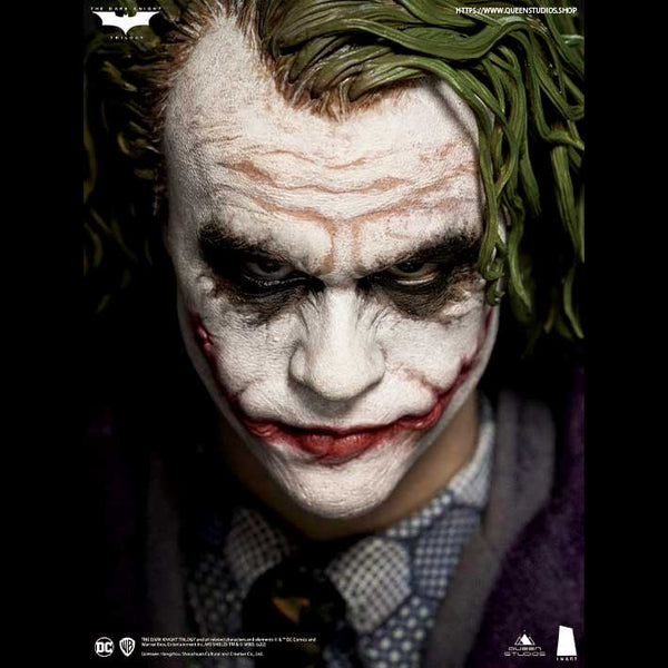 Queen Studios InArt The Dark Knight Joker (Heath Ledger) 1/6 Action Figure Twin Pack Sculpture Hair Ve
