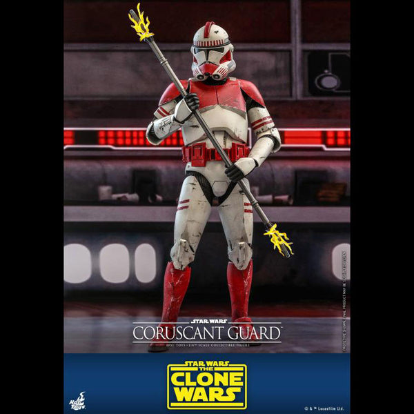 Coruscant Guard Sixth Scale Collectible Figure by Hot Toys ( opened item )