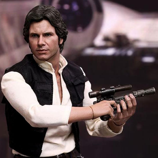Star Wars: A New Hope MMS261 Han Solo 1/6th Scale Collectible Figure ( Not Sealed - As New )
