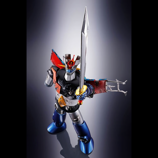 SOUL OF CHOGOKIN GX-105 MAZINGER Z KAKUMEI SHINKA – DAMAGE VERSION DIE-CAST FIGURE BY BANDAI TAMASHII