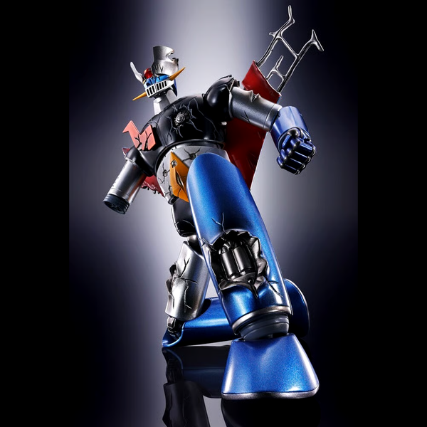 SOUL OF CHOGOKIN GX-105 MAZINGER Z KAKUMEI SHINKA – DAMAGE VERSION DIE-CAST FIGURE BY BANDAI TAMASHII