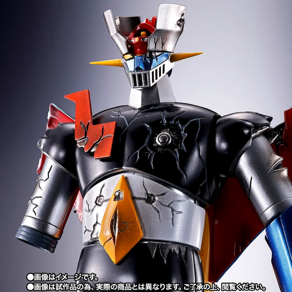 SOUL OF CHOGOKIN GX-105 MAZINGER Z KAKUMEI SHINKA – DAMAGE VERSION DIE-CAST FIGURE BY BANDAI TAMASHII