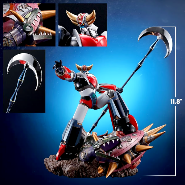 FIGUARTS ZERO TOUCHE METALLIQUE UFO ROBO GRENDIZER - GRENDIZER FIGURE BY BANDAI TAMASHII BANDAI TAMASHII - Head Space