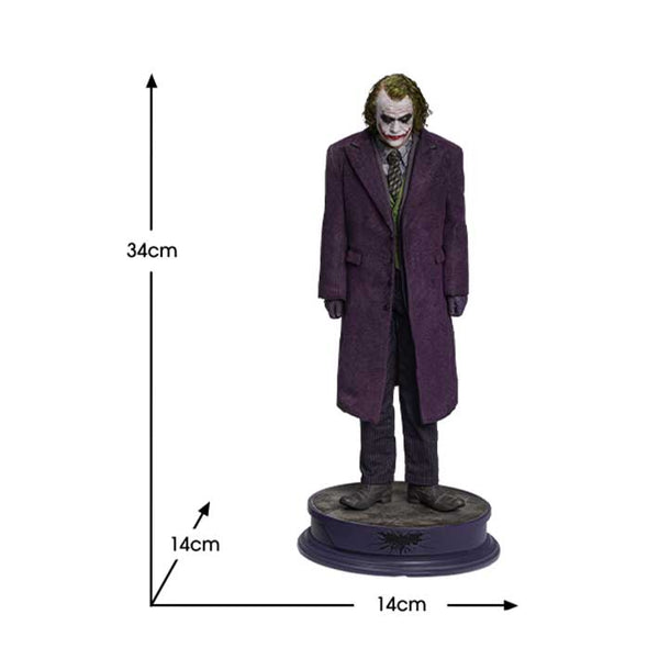 Queen Studios InArt The Dark Knight Joker (Heath Ledger) 1/6 Action Figure Twin Pack Sculpture Hair Ve