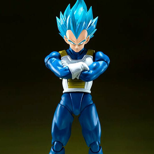 Dragon Ball Super S.H.Figuarts Super Saiyan God Super Saiyan Vegeta (Unwavering Saiyan Pride) Action Figure