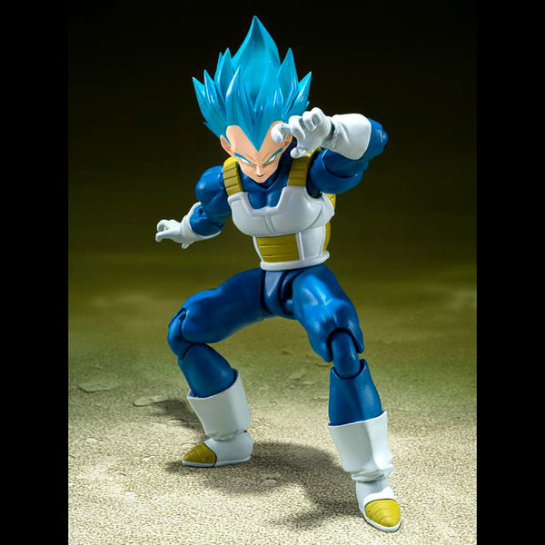 Dragon Ball Super S.H.Figuarts Super Saiyan God Super Saiyan Vegeta (Unwavering Saiyan Pride) Action Figure