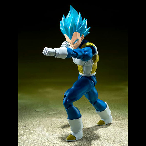 Dragon Ball Super S.H.Figuarts Super Saiyan God Super Saiyan Vegeta (Unwavering Saiyan Pride) Action Figure