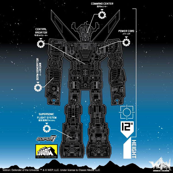 Voltron: Defender of the Universe Super Cyborg Voltron (Full Color)