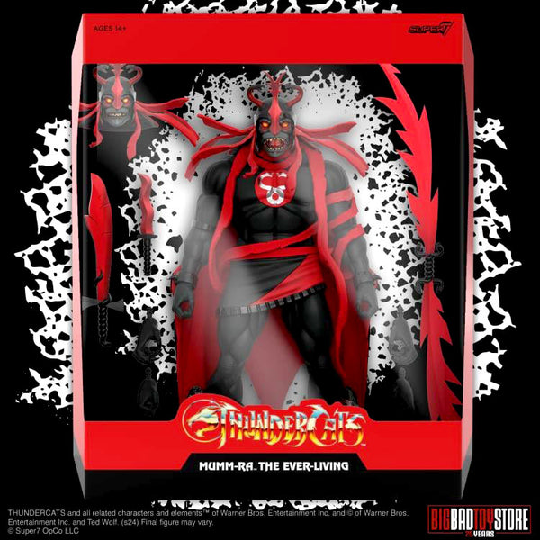 ThunderCats ULTIMATES! Mumm-Ra the Ever Living (Black & Red Ver.) BBTS 25th Anniversary Exclusive