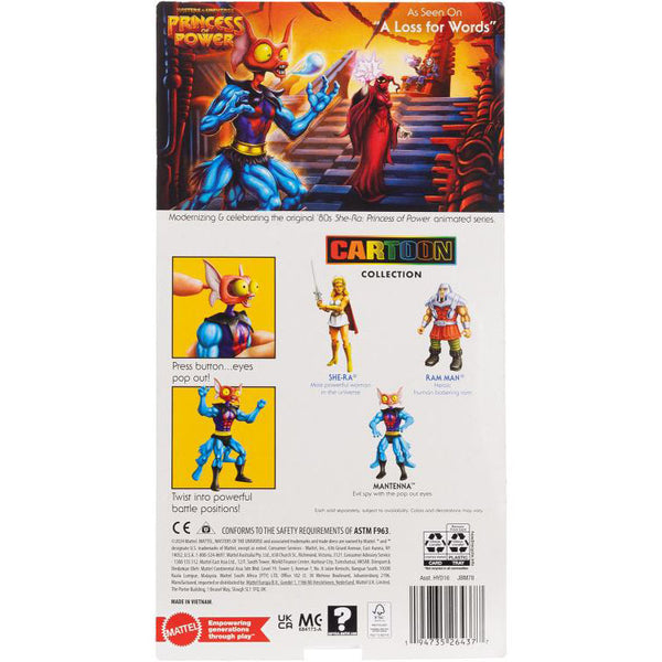 Masters of the Universe: Origins Mantenna (Cartoon Collection) Action Figure