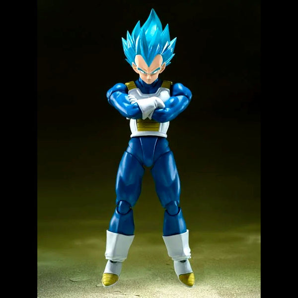 Dragon Ball Super S.H.Figuarts Super Saiyan God Super Saiyan Vegeta (Unwavering Saiyan Pride) Action Figure