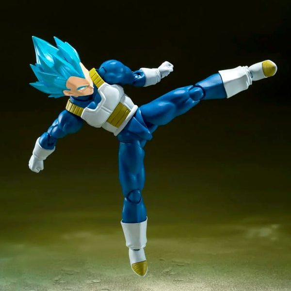 Dragon Ball Super S.H.Figuarts Super Saiyan God Super Saiyan Vegeta (Unwavering Saiyan Pride) Action Figure