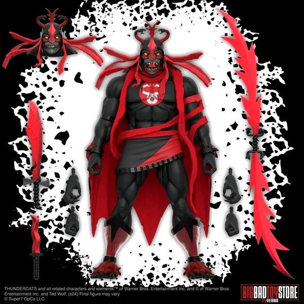 ThunderCats ULTIMATES! Mumm-Ra the Ever Living (Black & Red Ver.) BBTS 25th Anniversary Exclusive