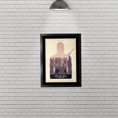 Metal Gear Solid 2 The Sons of Liberty Poster