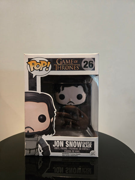 FUNKO POP TV:  Jon Snow Training Ground Figure (Damaged Box )