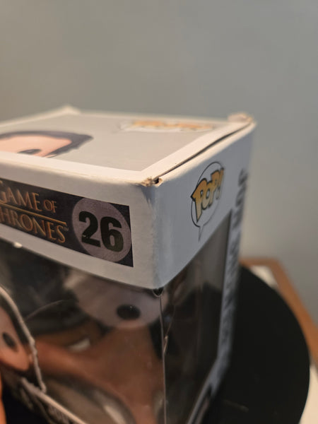 FUNKO POP TV:  Jon Snow Training Ground Figure (Damaged Box )