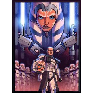 SDCC 2020 Star Wars Clone Wars Ahsoka Tano Siege of Mandalore Poster Print Mondo