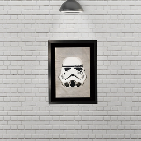 Mike Tyson x Stormtrooper Mesh Up Poster