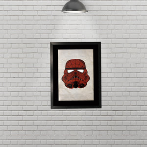 Spiderman x Stormtroper Poster Mesh Up