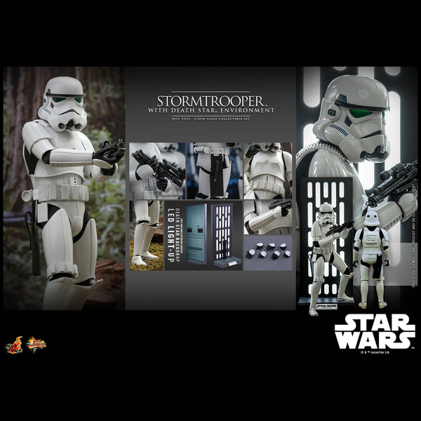 STORMTROOPER™ WITH DEATH STAR™ ENVIRONMENT - MMS736 ( OPEN ITEM )