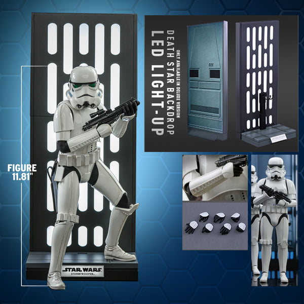STORMTROOPER™ WITH DEATH STAR™ ENVIRONMENT - MMS736 ( OPEN ITEM )