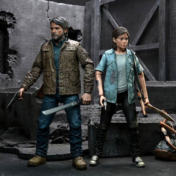 The Last of Us Part II Ultimate Joel and Ellie Action Figure Two-Pack