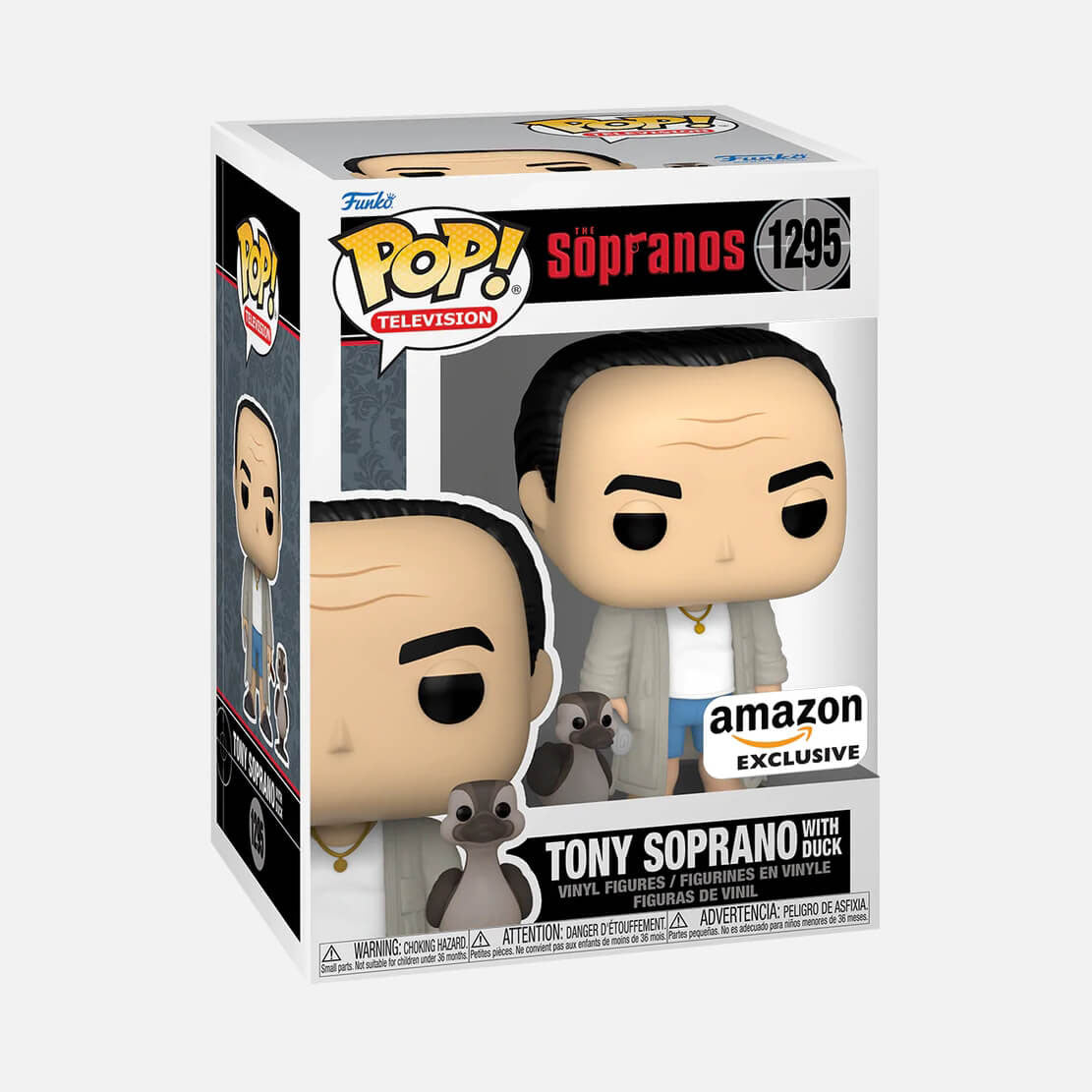 Funko Pop! The Sopranos – Tony Soprano with Duck #1295 (Exclusive)