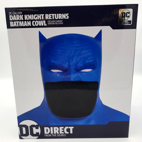 The Dark Knight Returns DC Gallery Batman Cowl (Electric Blue Ver.) 1/2 Scale Limited Edition Japan Exclusive Replica