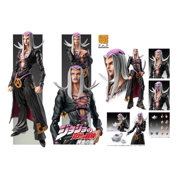 JoJo's Bizarre Adventure: Golden Wind Super Action Statue Leone Abbacchio (Reissue)