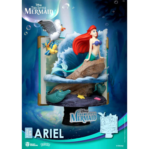 The Little Mermaid Disney Storybook D-Stage DS-079 Ariel Statue