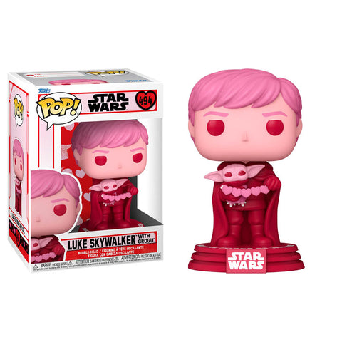 Funko Pop! Star Wars: Valentines - Luke Skywalker & Grogu