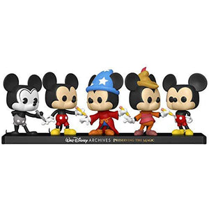 Funko Pop! Disney Archives - Mickey Mouse 5 Pack, Amazon Exclusive