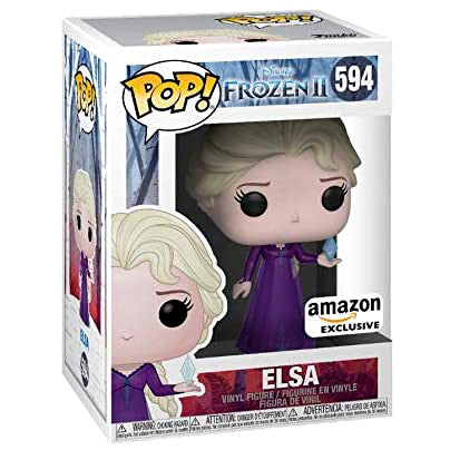 Funko Pop! Frozen 2 - Elsa in Nightgown with Ice Diamond, Amazon Exclusive