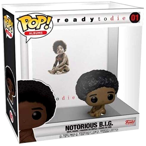 Funko Pop! rocks Notorious B.I.G. - Ready to Die, with Hard Shell Case