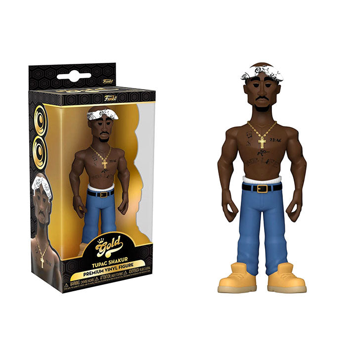 Tupac Shakur Gold 5-Inch Premium Vinyl Figure